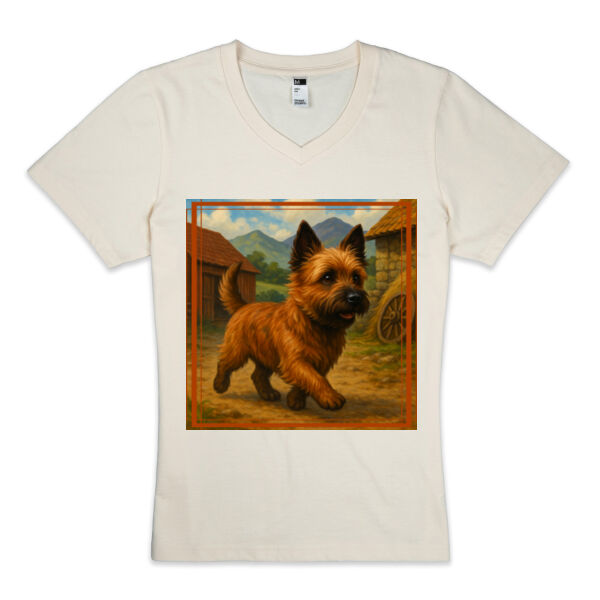 Highland Path - Thread Project Womens Eden V-Neck Tee Thumbnail