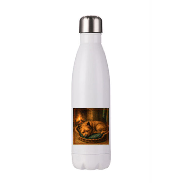  Callum the Cairn Terrier - Hearthside Rest - Stainless Bottle Thumbnail