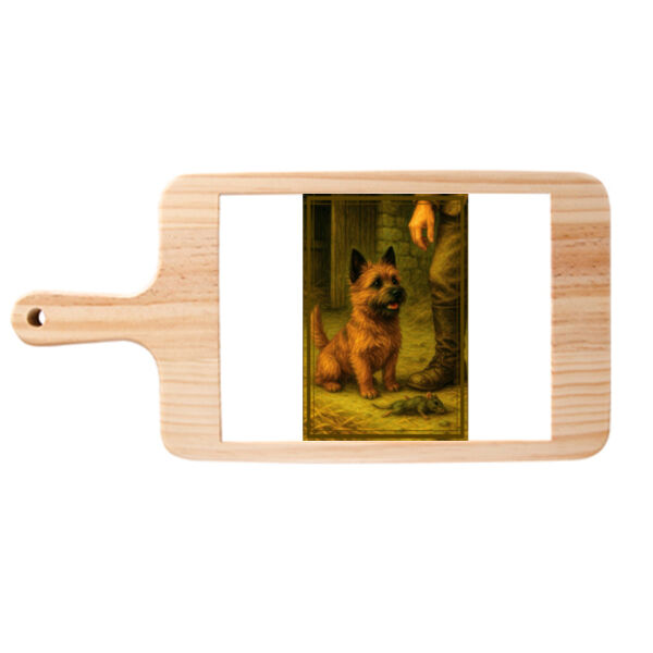  Callum the Cairn Terrier - Barnyard Trophy - Cheese Board Thumbnail