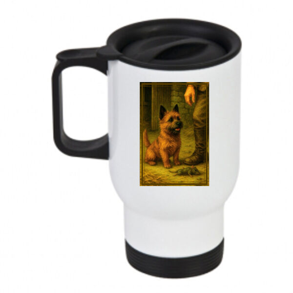  Callum the Cairn Terrier - Barnyard Trophy - Travel Mug Thumbnail
