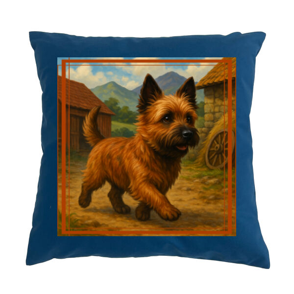  Callum the Cairn Terrier - Highland Path  - Cushion cover Thumbnail