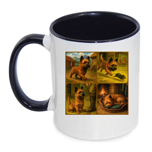 Callum the Cairn Terrier - A Day in the Life  - Inner Coloured Mug Thumbnail