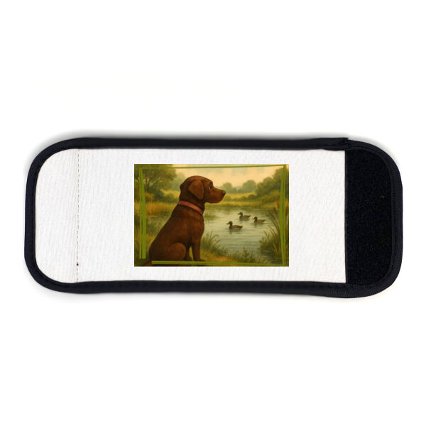 Lyla the Labrador - Lakeside Daydream  - Can Cooler Wrap Thumbnail
