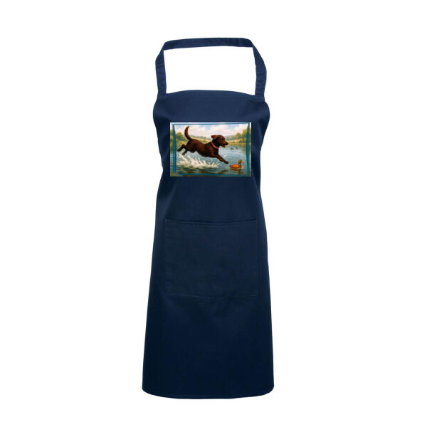 Lyla the Labrador - Duck Dash Delight  - Apron Thumbnail