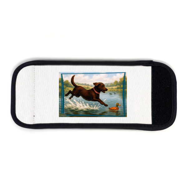 Lyla the Labrador - Duck Dash Delight - Can Cooler Wrap Thumbnail
