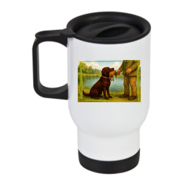 Lyla the Labrador - The Perfect Retrieve - Travel Mug Thumbnail
