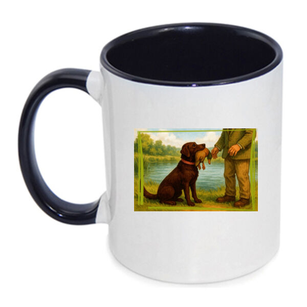 Lyla the Labrador - The Perfect Retrieve - Inner Coloured Mug Thumbnail