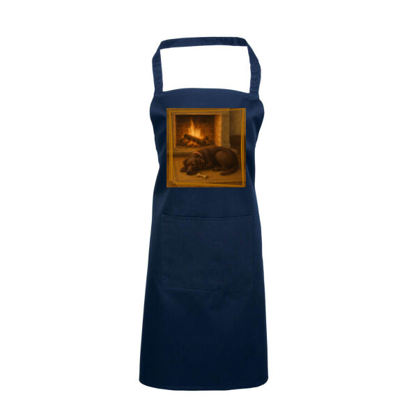 Lyla the Labrador - Fireside Slumber  - Apron Thumbnail