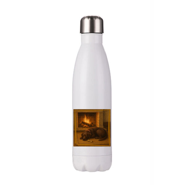 Lyla the Labrador - Fireside Slumber - Stainless Bottle Thumbnail