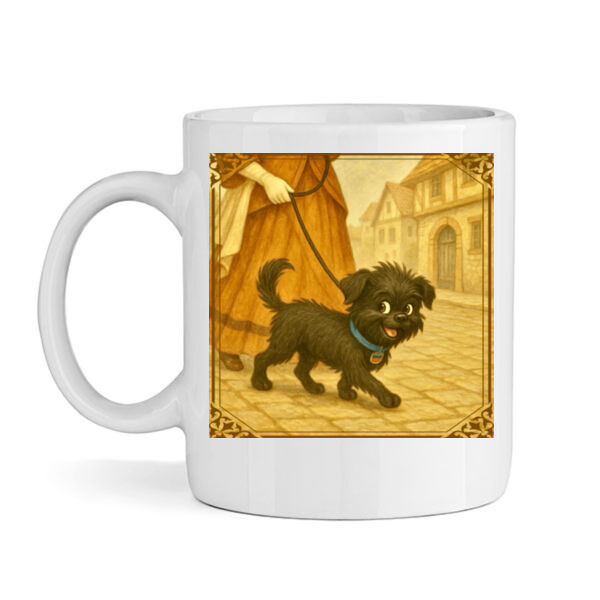 Arlo the Affenpinscher - A Stroll Through Town  - Mug Thumbnail
