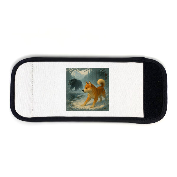 Mountain Vigil – Akio the Akita - Can Cooler Wrap Thumbnail