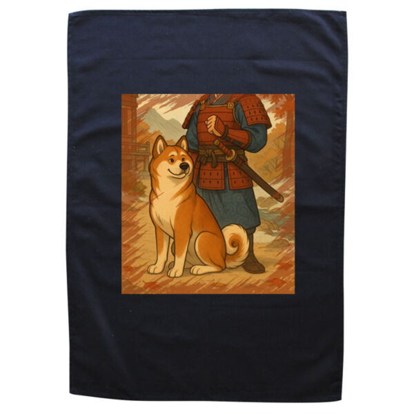 Samurai’s Companion - Black Tea Towel Thumbnail