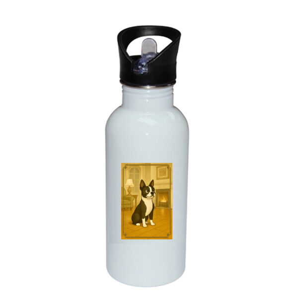 Fireside Poise  - Stainless Bottle with Straw Top Thumbnail