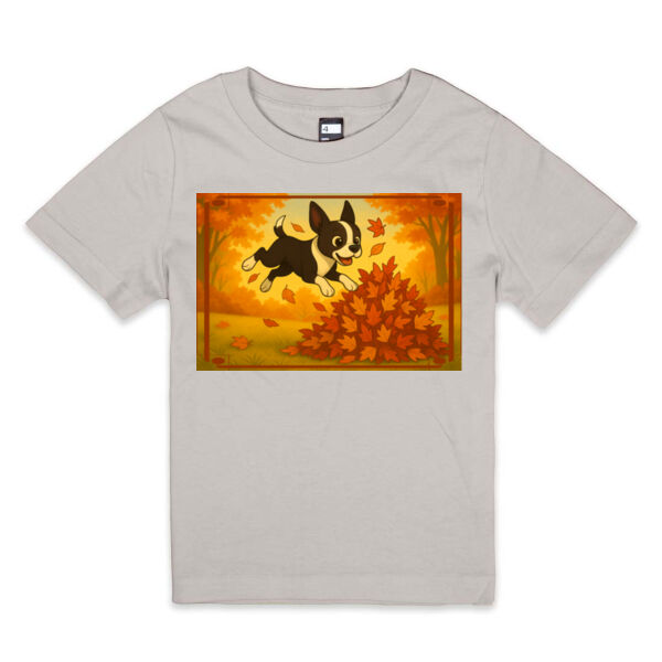 Leaf Pile Leap - Thread Project Kids Epic Tee Thumbnail