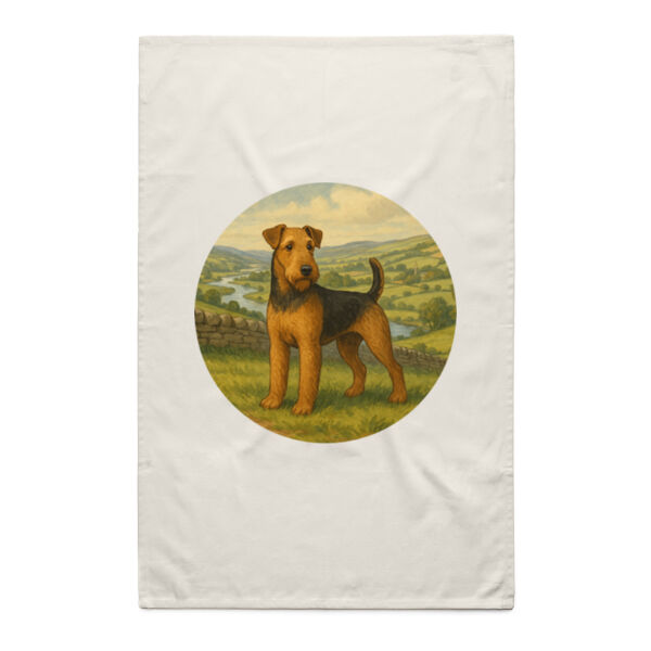 King of Terriers - Natural Tea Towel Thumbnail