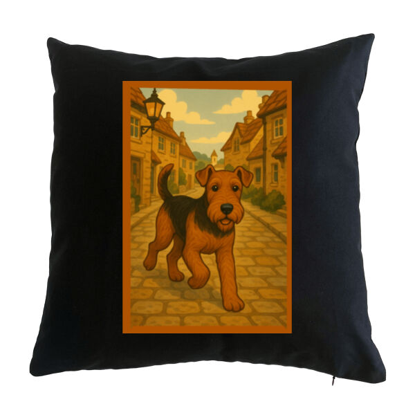 Yorkshire Village Stroll - Cushion cover Thumbnail