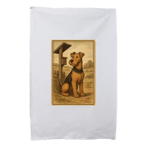 Farmstead Watch - White Tea Towel Thumbnail