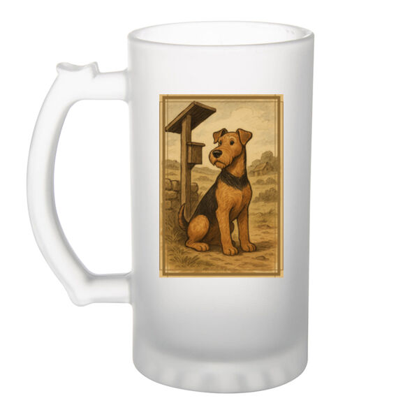 Farmstead Watch - Frosted Glass Beer Mug Thumbnail