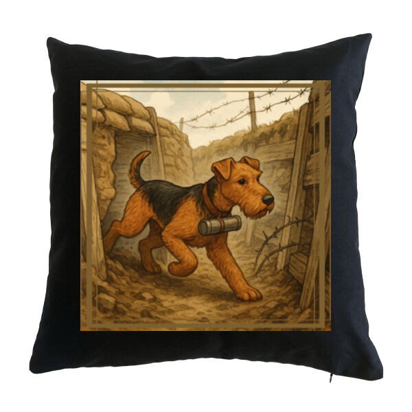 Messenger of Courage - Cushion cover Thumbnail