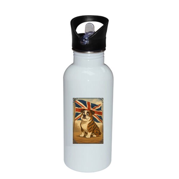 Union Jack Sentinel - Stainless Bottle with Straw Top Thumbnail