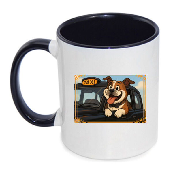 London Taxi Tour  - Inner Coloured Mug Thumbnail