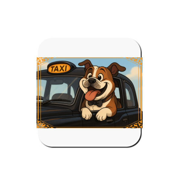 London Taxi Tour  - Coaster - Square Hardboard Thumbnail
