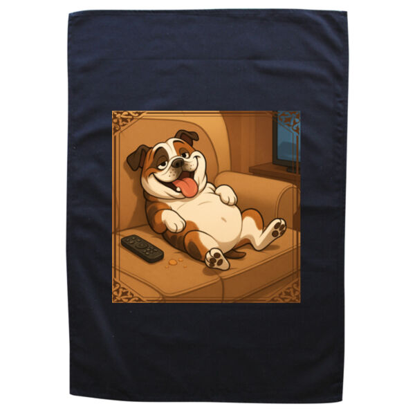 Couch King - Black Tea Towel Thumbnail