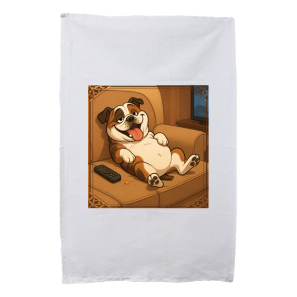 Couch King - White Tea Towel Thumbnail