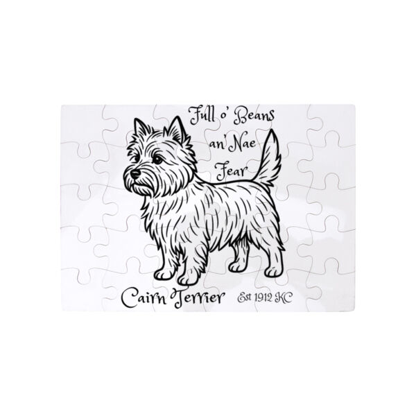 Full o’ Beans an’ Nae Fear – Cairn Terrier - Puzzle  Thumbnail