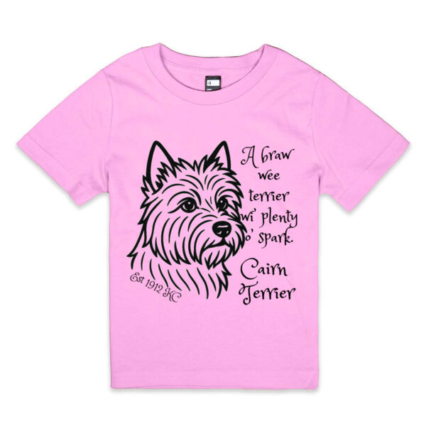 A Braw Wee Terrier – Cairn Terrier - Thread Project Kids Epic Tee Thumbnail
