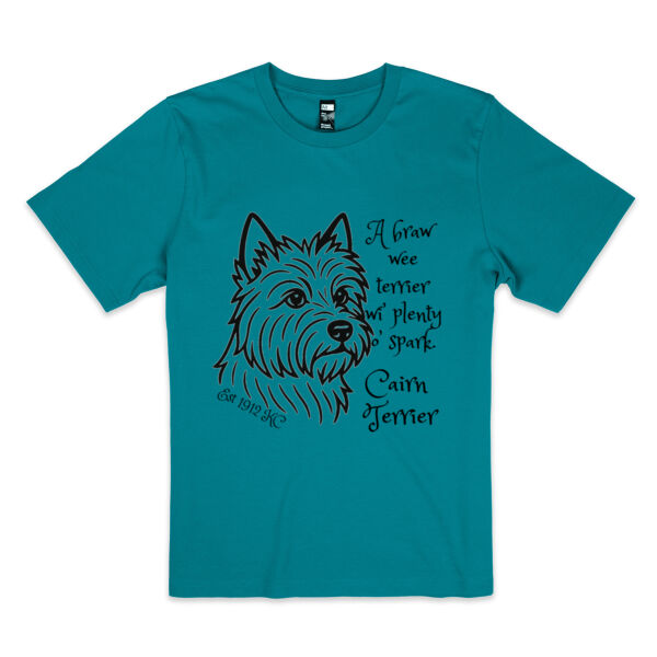 A Braw Wee Terrier – Cairn Terrier - Thread Project Womens Diva Tee Thumbnail