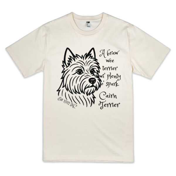 A Braw Wee Terrier – Cairn Terrier - Thread Project Unisex Epic Tee Thumbnail