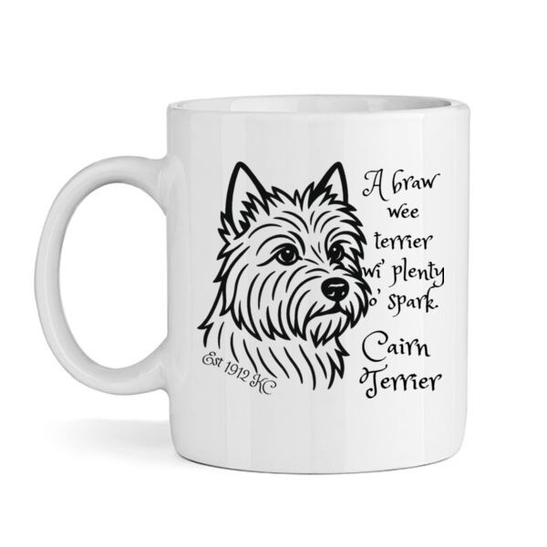 A Braw Wee Terrier – Cairn Terrier - Mug Thumbnail