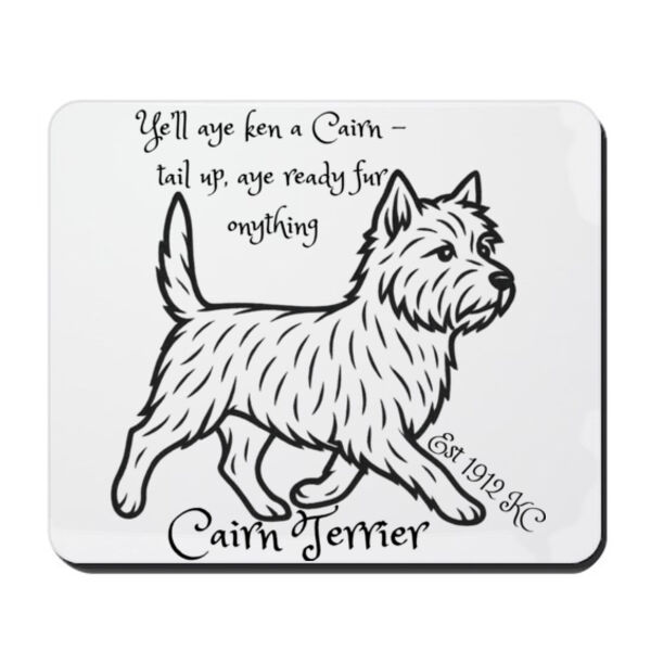 Ready Fur Onything – Cairn Terrier - Mouse Pad Thumbnail