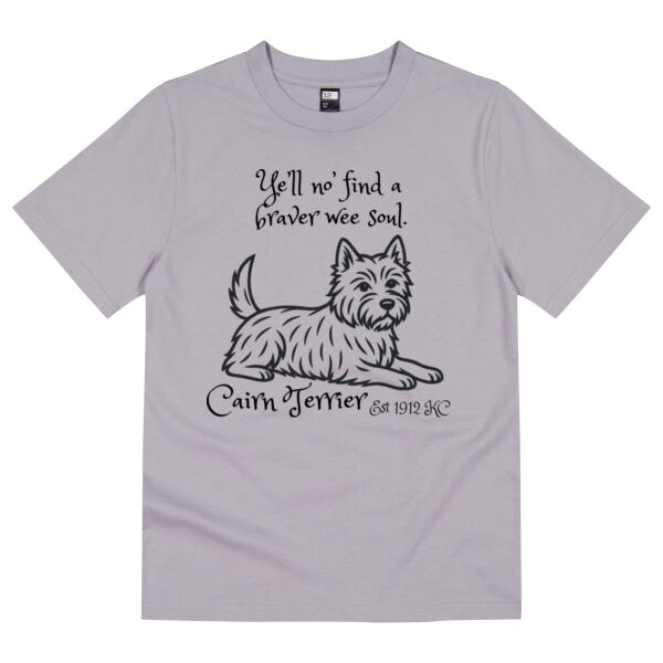 Braver Wee Soul – Cairn Terrier - Thread Project Youth Epic Tee Thumbnail