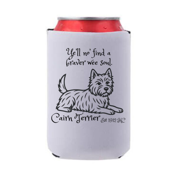 Braver Wee Soul – Cairn Terrier - Can Cooler Thumbnail