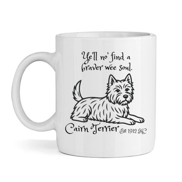 Braver Wee Soul – Cairn Terrier - Mug Thumbnail