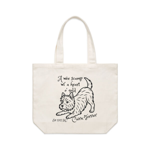 A Heart o’ Gold – Cairn Terrier - AS Colour Shoulder Tote Thumbnail