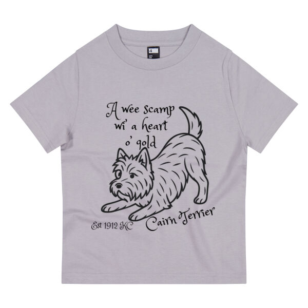A Heart o’ Gold – Cairn Terrier - Thread Project Kids Epic Tee Thumbnail