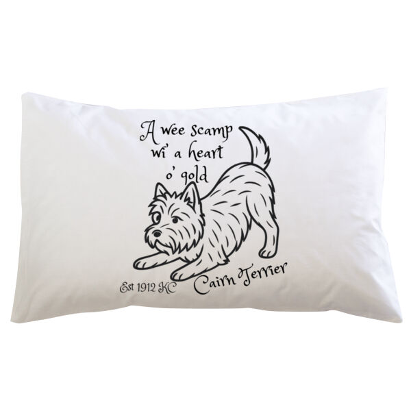 A Heart o’ Gold – Cairn Terrier - Pillowcase  Thumbnail