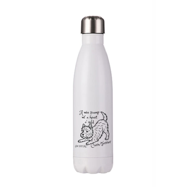 A Heart o’ Gold – Cairn Terrier - Stainless Bottle Thumbnail
