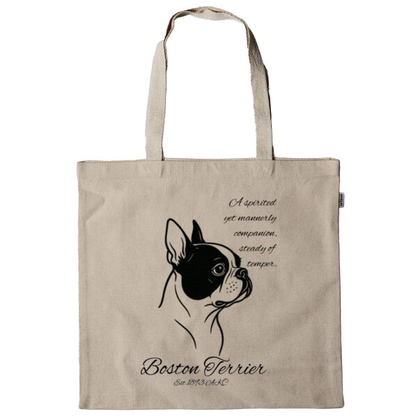 A Spirited Companion – Boston Terrier - Super Tote Bag - Thread Project Thumbnail