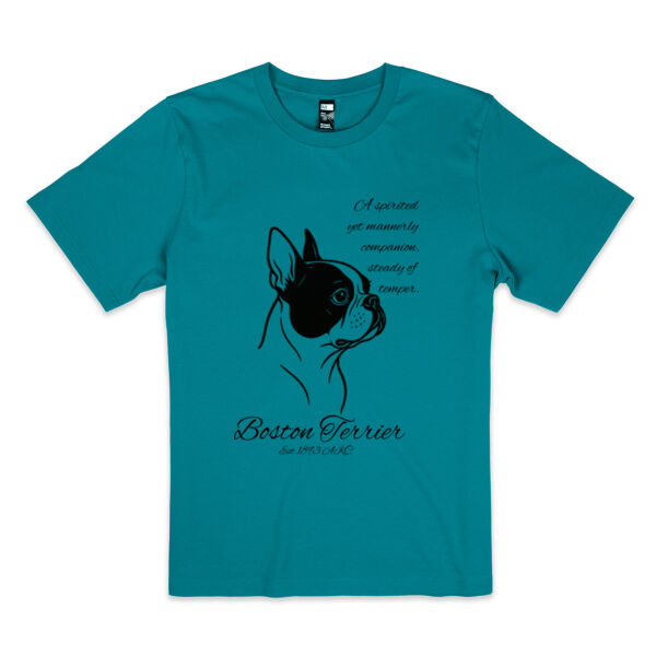 A Spirited Companion – Boston Terrier - Thread Project Womens Diva Tee Thumbnail