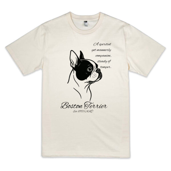 A Spirited Companion – Boston Terrier - Thread Project Unisex Epic Tee Thumbnail