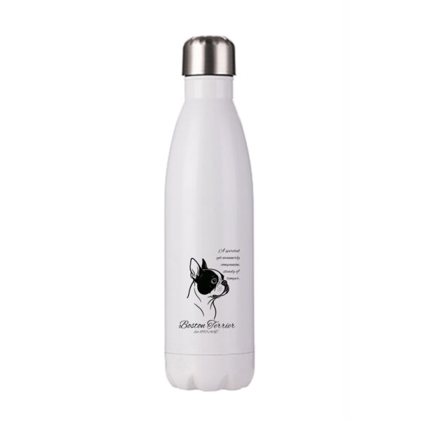 A Spirited Companion – Boston Terrier - Stainless Bottle Thumbnail