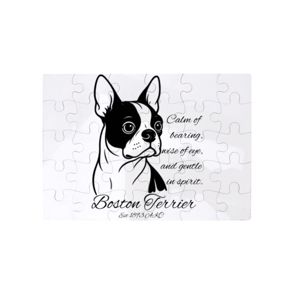 Calm of Bearing – Boston Terrier - Puzzle  Thumbnail
