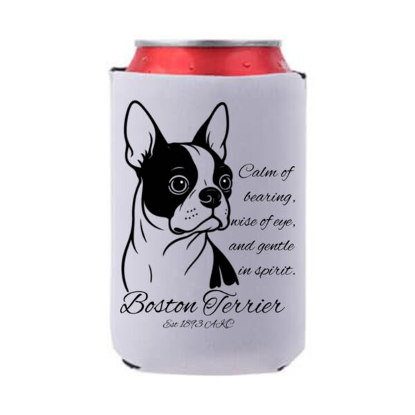 Calm of Bearing – Boston Terrier - Can Cooler Thumbnail