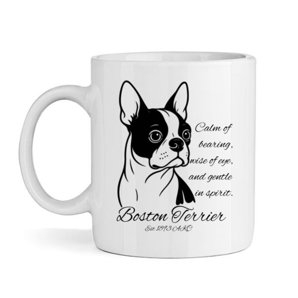 Calm of Bearing – Boston Terrier - Mug Thumbnail