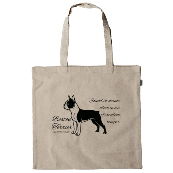 Sound in Stance – Boston Terrier - Super Tote Bag - Thread Project Thumbnail