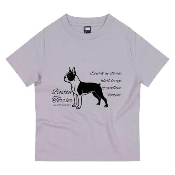 Sound in Stance – Boston Terrier - Thread Project Kids Epic Tee Thumbnail